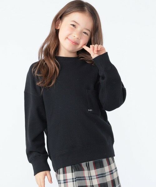 SHIPS / シップス スウェット | 【WEB限定】SHIPS KIDS:100〜160cm / NEW マイクロ ロゴ スウェット | 詳細21