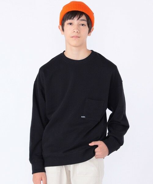 SHIPS / シップス スウェット | 【WEB限定】SHIPS KIDS:100〜160cm / NEW マイクロ ロゴ スウェット | 詳細27