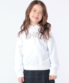 【WEB限定】SHIPS KIDS:100〜160cm / SHIPS ラウンド ロゴ パーカ