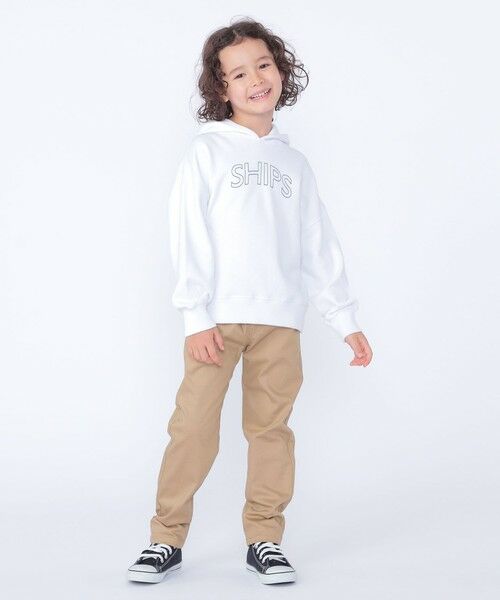 SHIPS / シップス パーカー | 【WEB限定】SHIPS KIDS:100〜160cm / SHIPS ラウンド ロゴ パーカ | 詳細10
