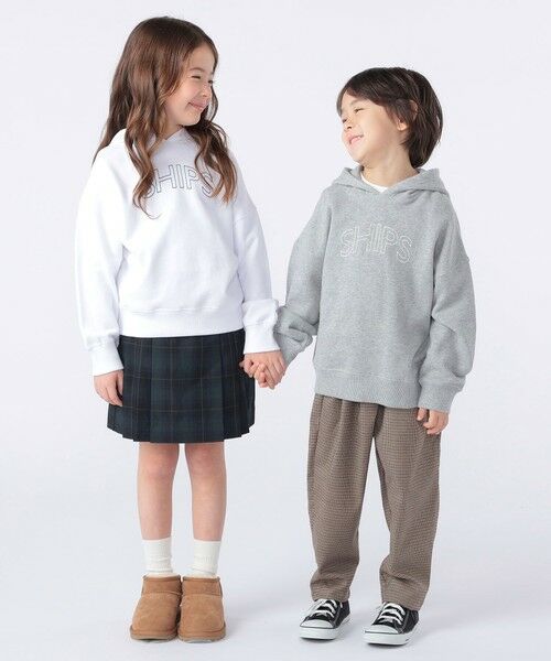 SHIPS / シップス パーカー | 【WEB限定】SHIPS KIDS:100〜160cm / SHIPS ラウンド ロゴ パーカ | 詳細25