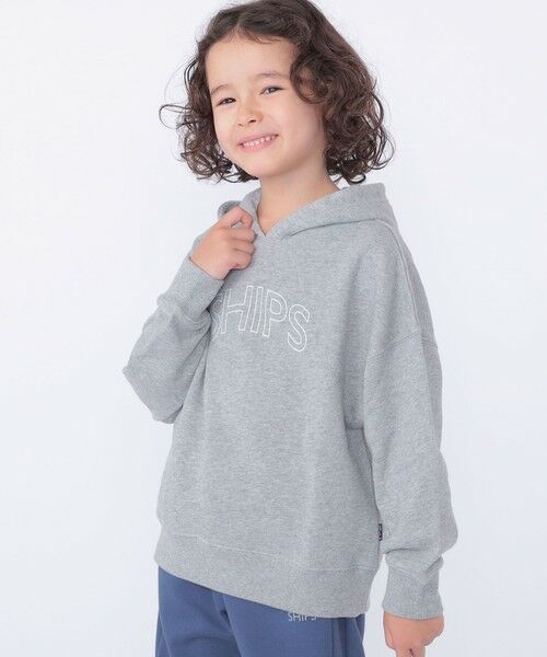 SHIPS / シップス パーカー | 【WEB限定】SHIPS KIDS:100〜160cm / SHIPS ラウンド ロゴ パーカ | 詳細27