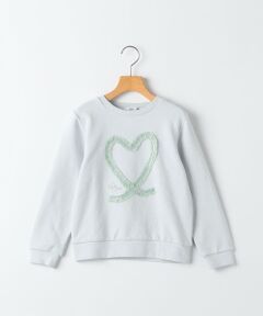 SHIPS / シップス スウェット | SHIPS KIDS:80〜90cm / スパンコール フリル スウェット