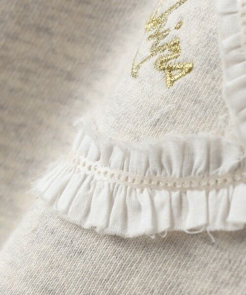 SHIPS / シップス スウェット | SHIPS KIDS:80〜90cm / スパンコール フリル スウェット | 詳細2