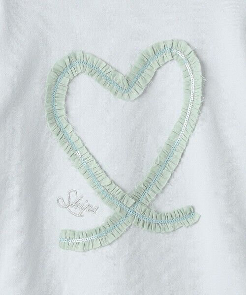 SHIPS / シップス スウェット | SHIPS KIDS:80〜90cm / スパンコール フリル スウェット | 詳細6