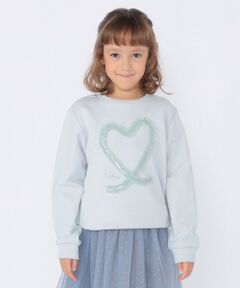 SHIPS / シップス スウェット | SHIPS KIDS:100〜130cm / スパンコール フリル スウェット
