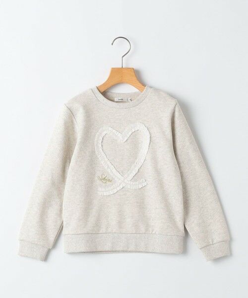 SHIPS / シップス スウェット | SHIPS KIDS:100〜130cm / スパンコール フリル スウェット | 詳細7