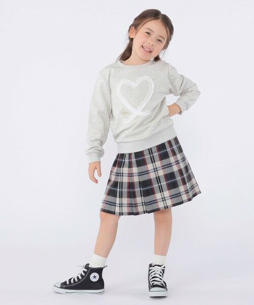 SHIPS / シップス スウェット | SHIPS KIDS:100〜130cm / スパンコール フリル スウェット | 詳細4