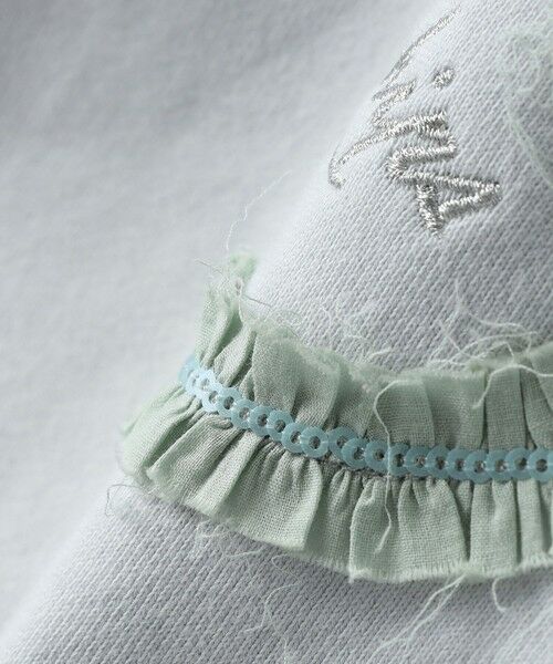 SHIPS / シップス スウェット | SHIPS KIDS:100〜130cm / スパンコール フリル スウェット | 詳細21