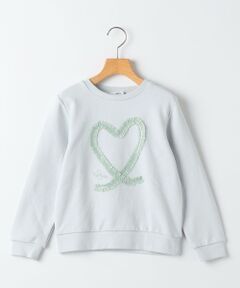 SHIPS / シップス スウェット | SHIPS KIDS:140〜150cm / スパンコール フリル スウェット
