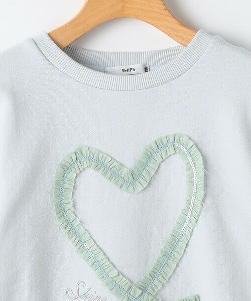 SHIPS / シップス スウェット | SHIPS KIDS:140〜150cm / スパンコール フリル スウェット | 詳細4
