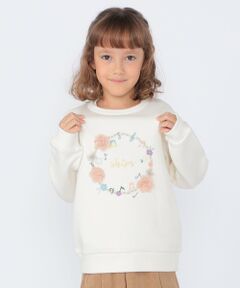 SHIPS / シップス スウェット | SHIPS KIDS:100〜130cm /ミュージック フラワー スウェット