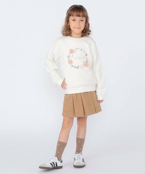 SHIPS / シップス スウェット | SHIPS KIDS:100〜130cm /ミュージック フラワー スウェット | 詳細7