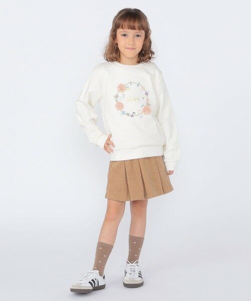 SHIPS / シップス スウェット | SHIPS KIDS:100〜130cm /ミュージック フラワー スウェット | 詳細8