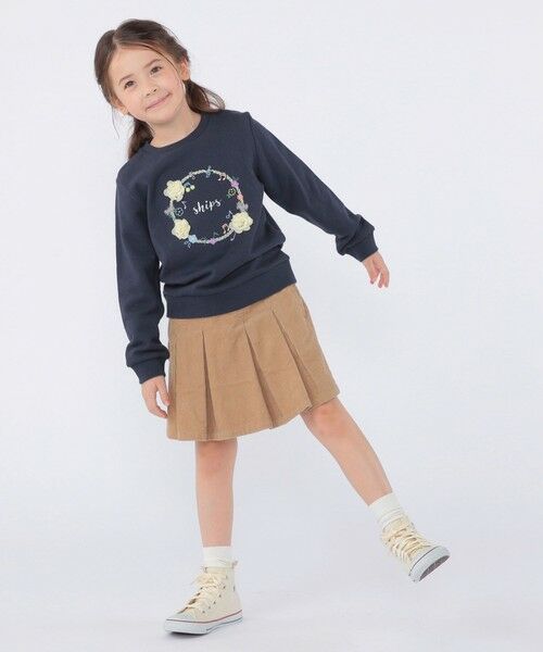 SHIPS / シップス スウェット | SHIPS KIDS:100〜130cm /ミュージック フラワー スウェット | 詳細18