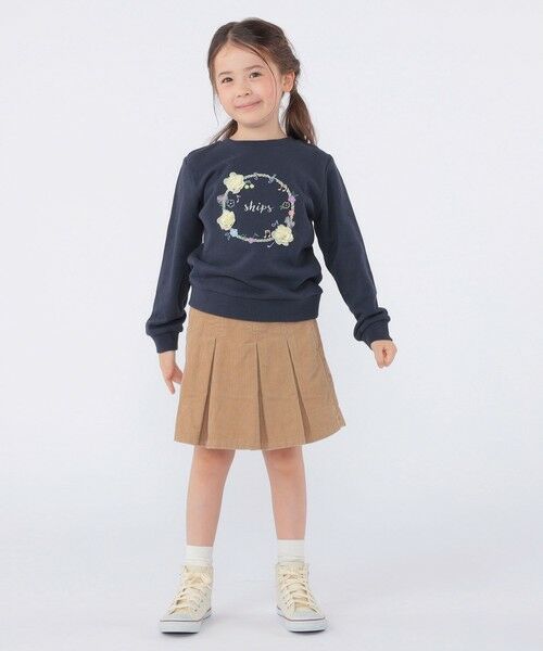 SHIPS / シップス スウェット | SHIPS KIDS:100〜130cm /ミュージック フラワー スウェット | 詳細19