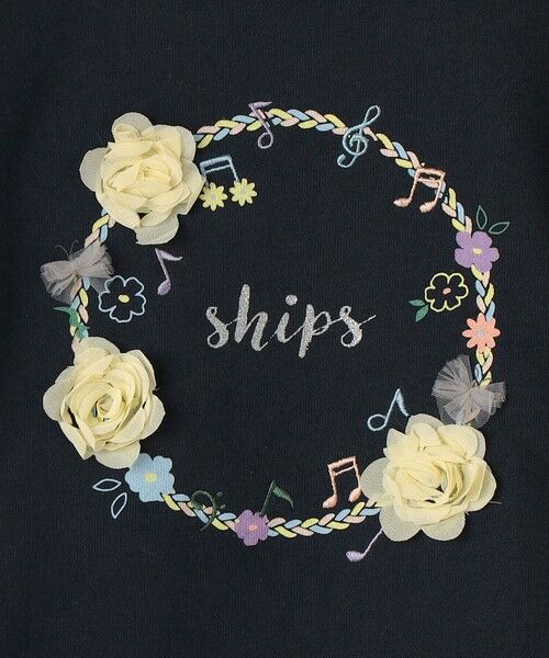SHIPS / シップス スウェット | SHIPS KIDS:100〜130cm /ミュージック フラワー スウェット | 詳細22