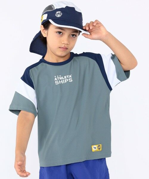 SHIPS / シップス Tシャツ | 【SHIPS KIDS別注】ATHLETA:100〜125cm /〈接触冷感〉TEE | 詳細14