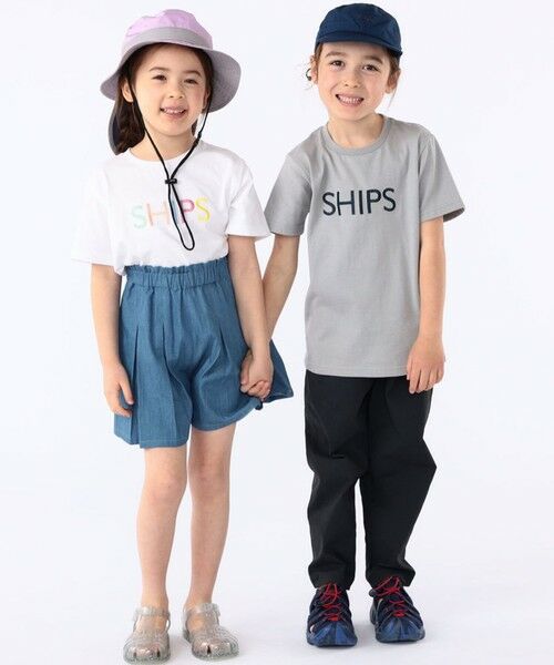 SHIPS / シップス Tシャツ | SHIPS KIDS:100〜130cm / SHIPS ロゴ TEE | 詳細13