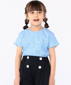 SHIPS / シップス Tシャツ | SHIPS KIDS:100〜130cm / フラワー テキスタイル 半袖 TEE