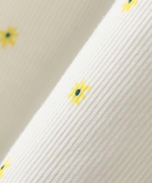 SHIPS / シップス Tシャツ | SHIPS KIDS:100〜130cm / フラワー テキスタイル 半袖 TEE | 詳細10