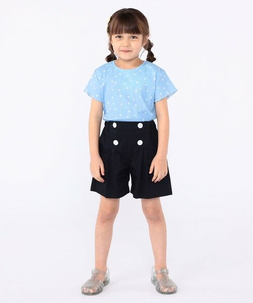 SHIPS / シップス Tシャツ | SHIPS KIDS:100〜130cm / フラワー テキスタイル 半袖 TEE | 詳細14