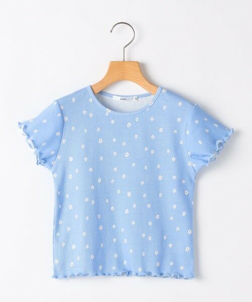 SHIPS / シップス Tシャツ | SHIPS KIDS:100〜130cm / フラワー テキスタイル 半袖 TEE | 詳細20