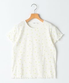 SHIPS / シップス Tシャツ | SHIPS KIDS:140〜150cm / フラワー テキスタイル 半袖 TEE