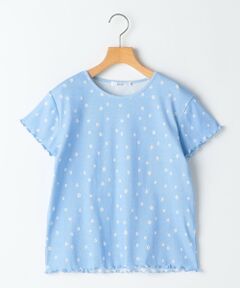 SHIPS / シップス Tシャツ | SHIPS KIDS:140〜150cm / フラワー テキスタイル 半袖 TEE