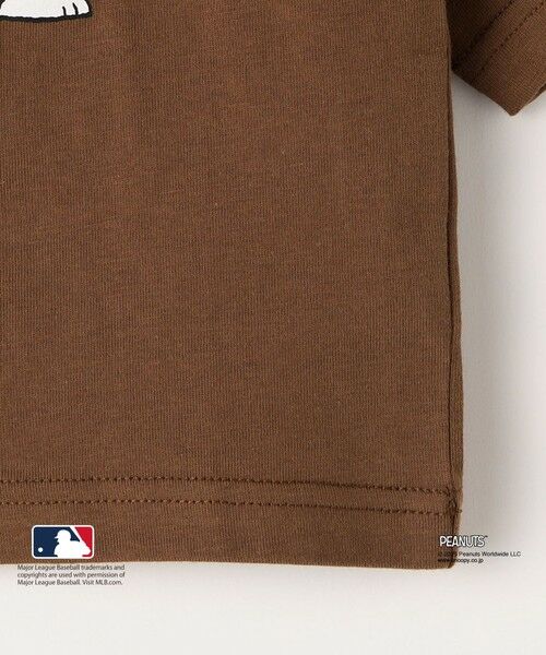 SHIPS / シップス Tシャツ | SHIPS KIDS:85〜95cm / PEANUTS×MLB プリント Tシャツ | 詳細9