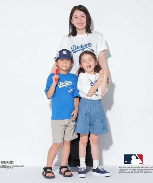 SHIPS / シップス Tシャツ | SHIPS KIDS:100〜125cm / PEANUTS×MLB プリント Tシャツ | 詳細10