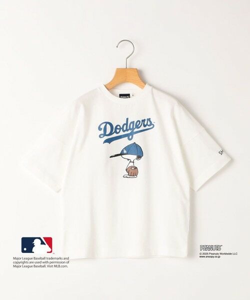 SHIPS / シップス Tシャツ | SHIPS KIDS:100〜125cm / PEANUTS×MLB プリント Tシャツ | 詳細13