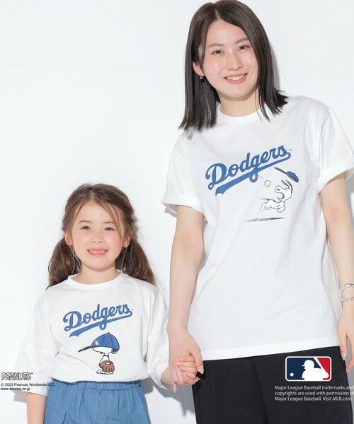 SHIPS / シップス Tシャツ | SHIPS KIDS:100〜125cm / PEANUTS×MLB プリント Tシャツ | 詳細6