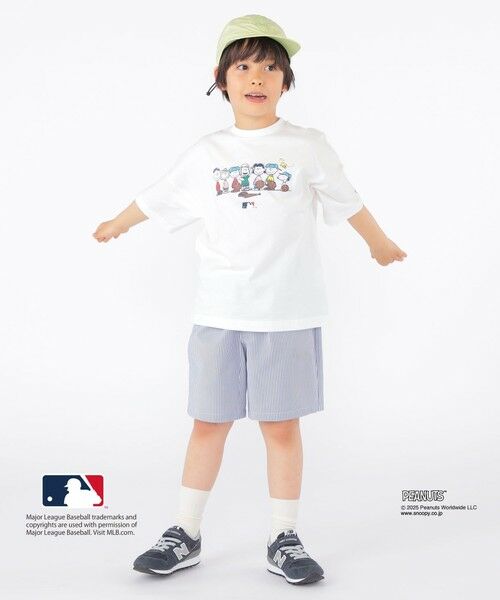 SHIPS / シップス Tシャツ | SHIPS KIDS:100〜125cm / PEANUTS×MLB プリント Tシャツ | 詳細17