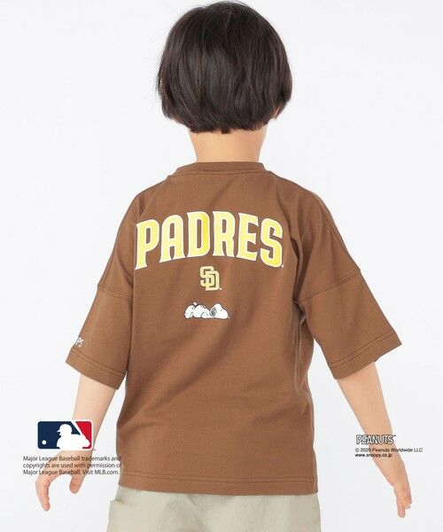 SHIPS / シップス Tシャツ | SHIPS KIDS:100〜125cm / PEANUTS×MLB プリント Tシャツ | 詳細22