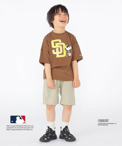 SHIPS / シップス Tシャツ | SHIPS KIDS:100〜125cm / PEANUTS×MLB プリント Tシャツ | 詳細23