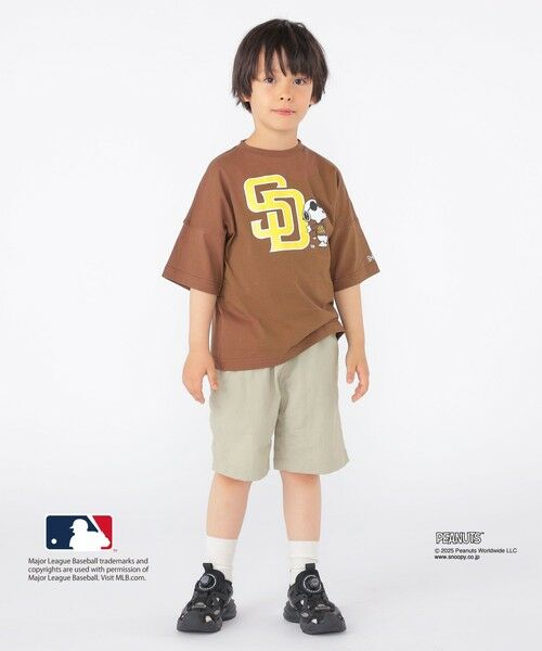 SHIPS / シップス Tシャツ | SHIPS KIDS:100〜125cm / PEANUTS×MLB プリント Tシャツ | 詳細24