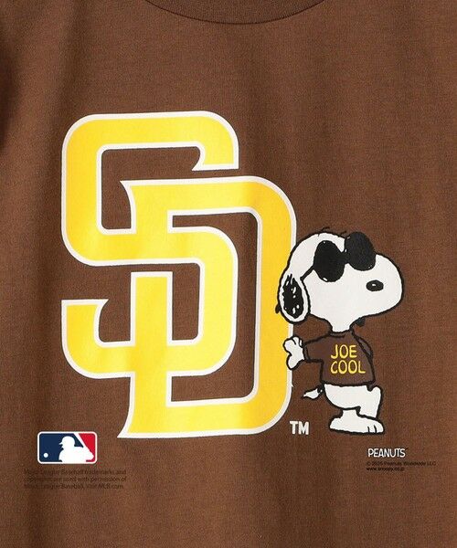 SHIPS / シップス Tシャツ | SHIPS KIDS:100〜125cm / PEANUTS×MLB プリント Tシャツ | 詳細28