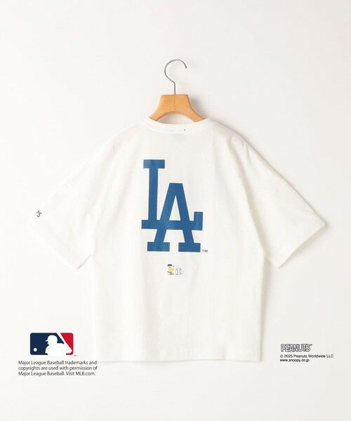 SHIPS / シップス Tシャツ | SHIPS KIDS:130〜170cm / PEANUTS×MLB プリント Tシャツ | 詳細1