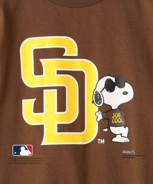 SHIPS / シップス Tシャツ | SHIPS KIDS:130〜170cm / PEANUTS×MLB プリント Tシャツ | 詳細5