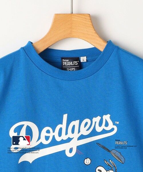 SHIPS / シップス Tシャツ | SHIPS KIDS:130〜170cm / PEANUTS×MLB プリント Tシャツ | 詳細7