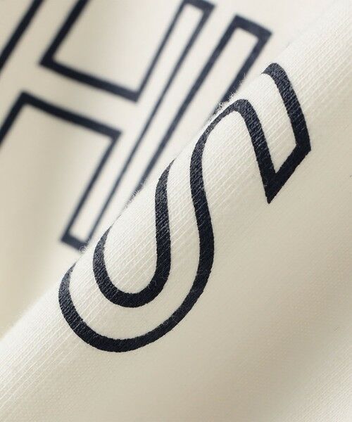 SHIPS / シップス Tシャツ | 【WEB限定】SHIPS KIDS:100〜160cm / 〈家族おそろい〉SHIPS ラウンド プリント ロゴ  Tシャツ | 詳細13