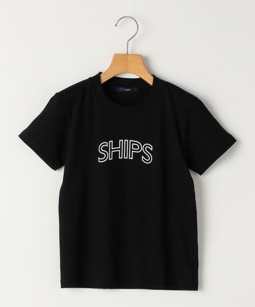 SHIPS / シップス Tシャツ | 【WEB限定】SHIPS KIDS:100〜160cm / 〈家族おそろい〉SHIPS ラウンド プリント ロゴ  Tシャツ | 詳細19
