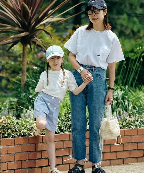 SHIPS / シップス Tシャツ | 【WEB限定】SHIPS KIDS:100〜160cm /〈家族おそろい〉SHIPS マイクロロゴ TEE | 詳細1