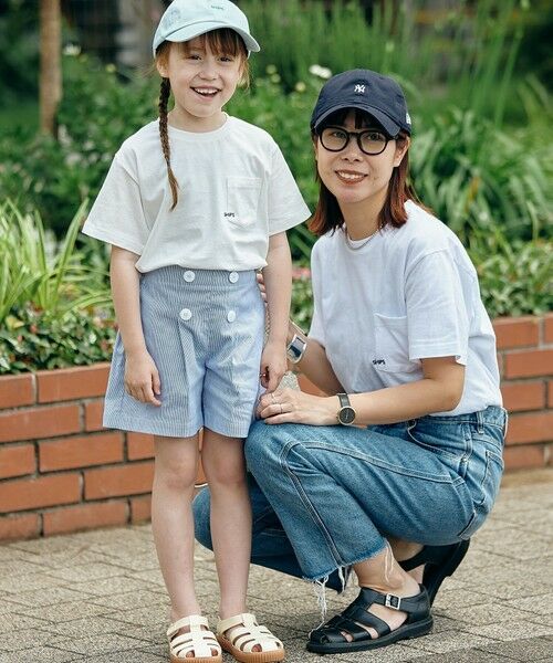 SHIPS / シップス Tシャツ | 【WEB限定】SHIPS KIDS:100〜160cm /〈家族おそろい〉SHIPS マイクロロゴ TEE | 詳細2