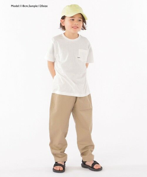 SHIPS / シップス Tシャツ | 【WEB限定】SHIPS KIDS:100〜160cm /〈家族おそろい〉SHIPS マイクロロゴ TEE | 詳細4