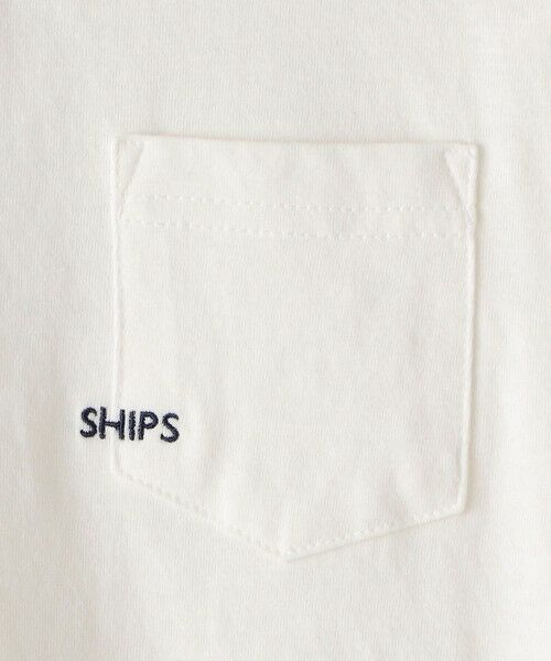 SHIPS / シップス Tシャツ | 【WEB限定】SHIPS KIDS:100〜160cm /〈家族おそろい〉SHIPS マイクロロゴ Tシャツ | 詳細11
