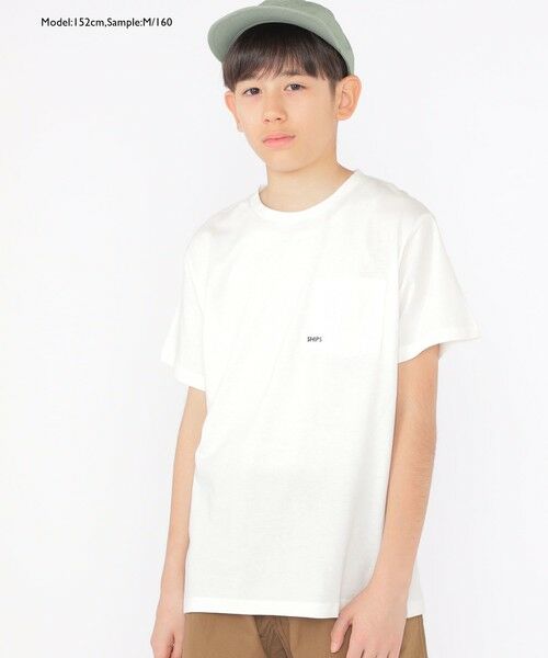 SHIPS / シップス Tシャツ | 【WEB限定】SHIPS KIDS:100〜160cm /〈家族おそろい〉SHIPS マイクロロゴ TEE | 詳細6