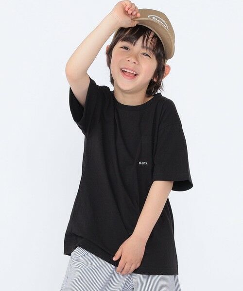 SHIPS / シップス Tシャツ | 【WEB限定】SHIPS KIDS:100〜160cm /〈家族おそろい〉SHIPS マイクロロゴ Tシャツ | 詳細27