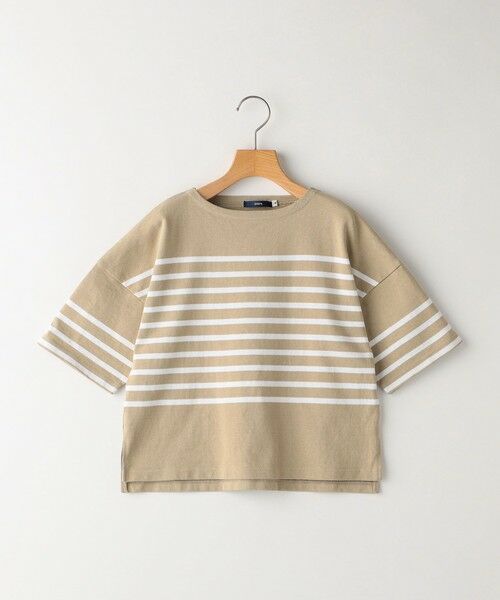 SHIPS / シップス Tシャツ | SHIPS KIDS:100〜170cm / パネル ボーダー 半袖 TEE | 詳細17